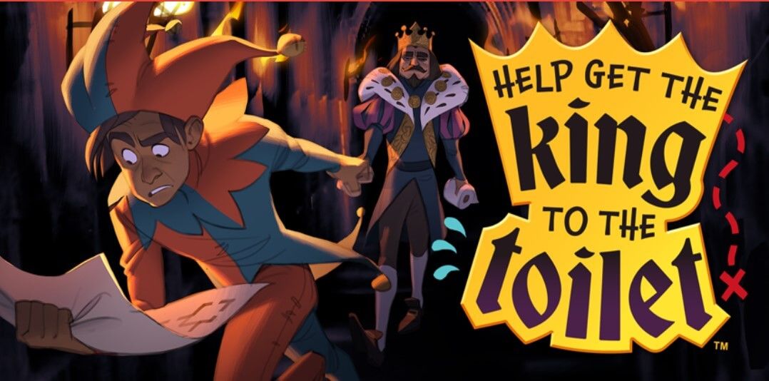 Help Get The King to the Toilet